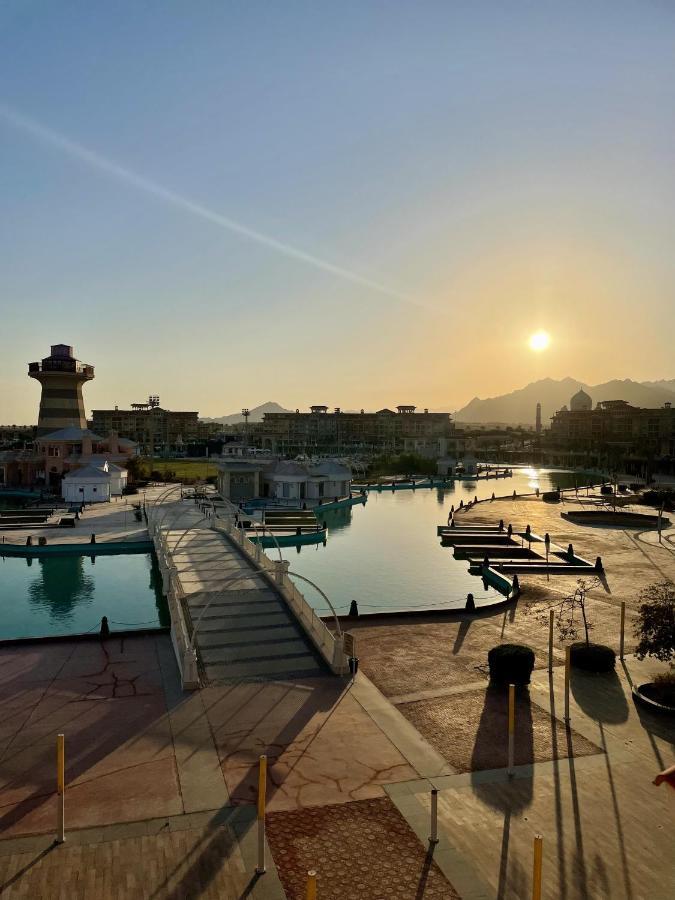 Fully Equipped Apartments Pool & Mountains View In Porto Sharm Resort Luaran gambar