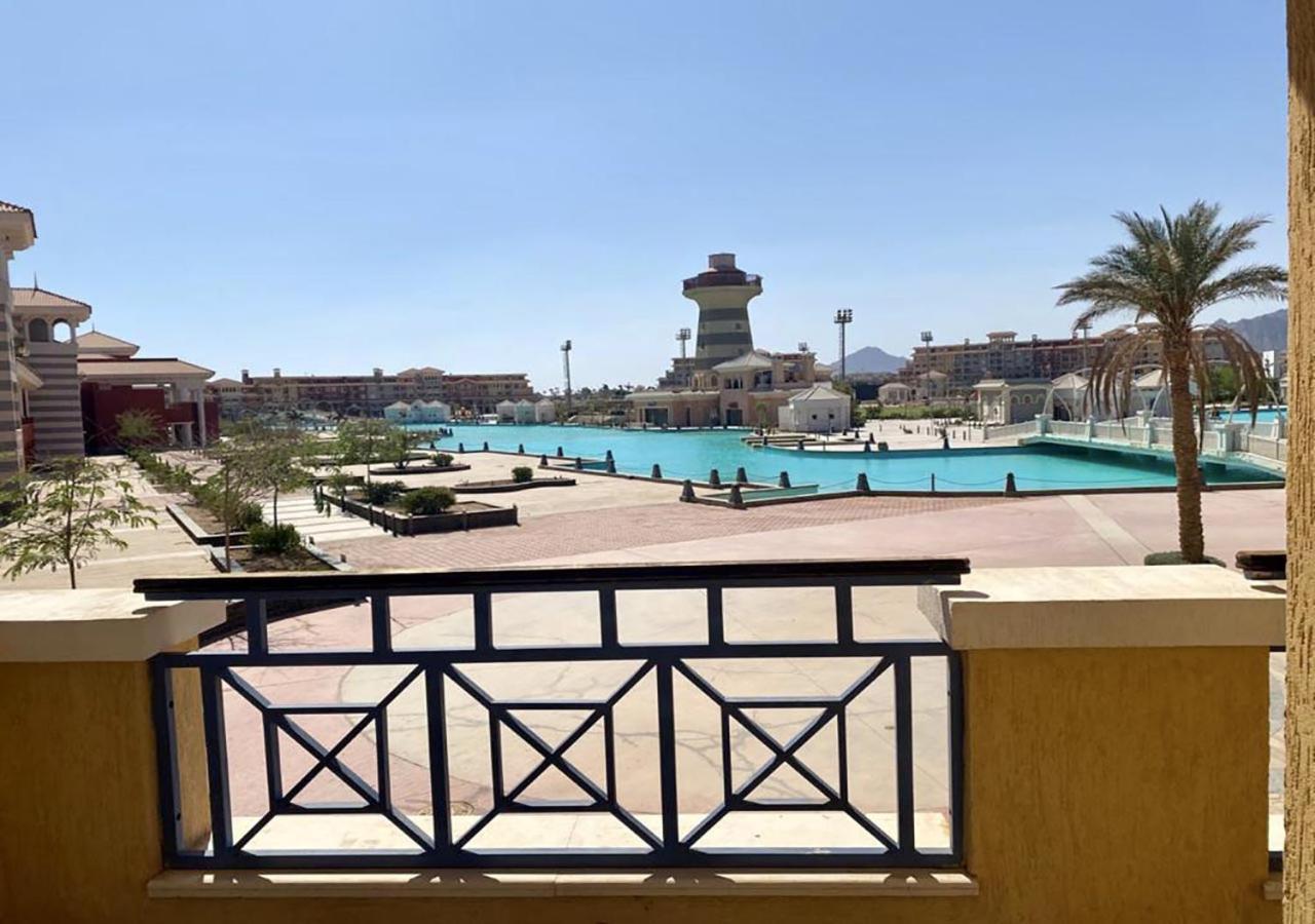 Fully Equipped Apartments Pool & Mountains View In Porto Sharm Resort Luaran gambar